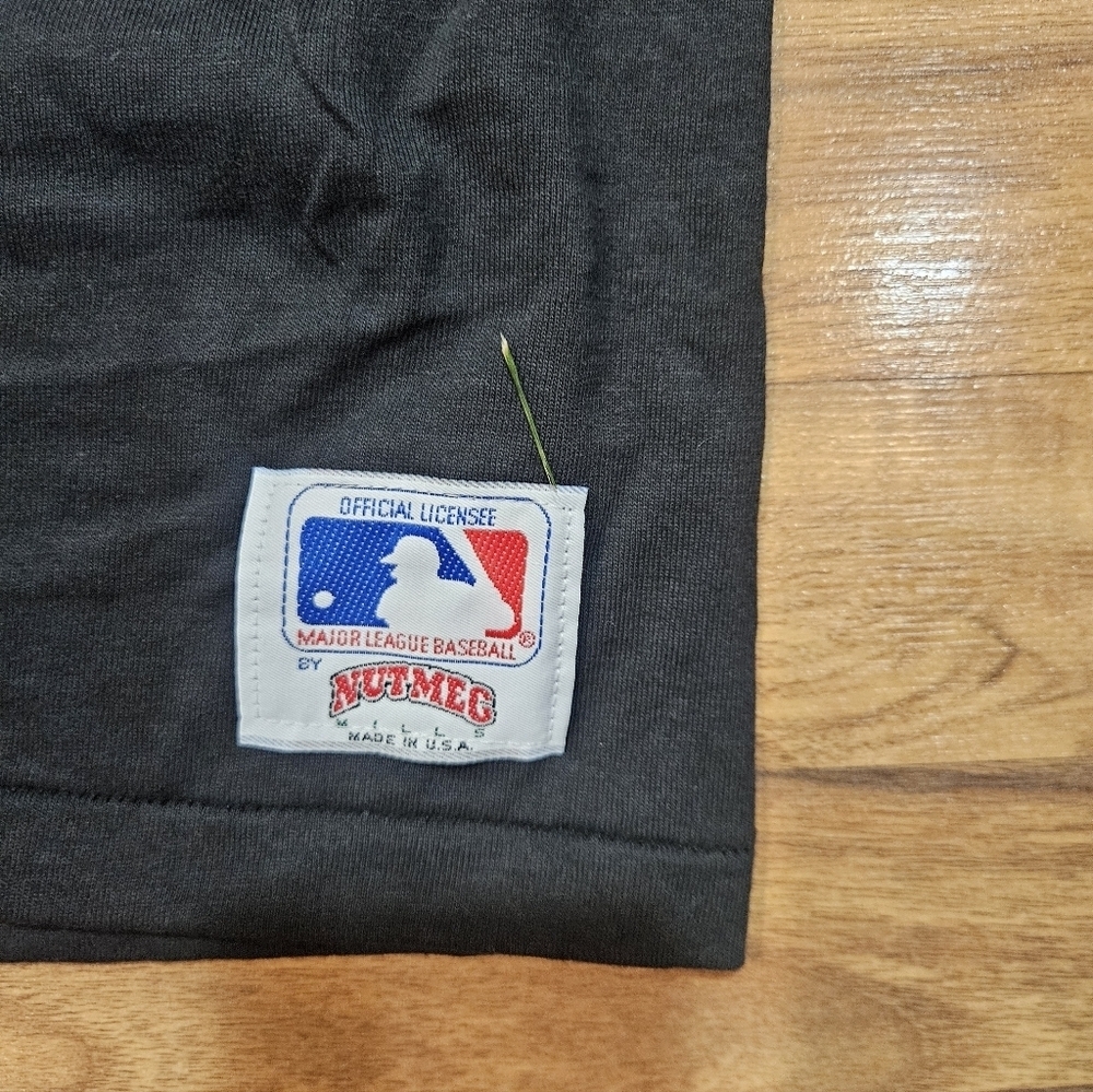 Vintage 1991 Minnesota Twins Nutmeg Mills T-Shirt M NWT Puckett Hrbek Davis USA - Picture 6 of 8
